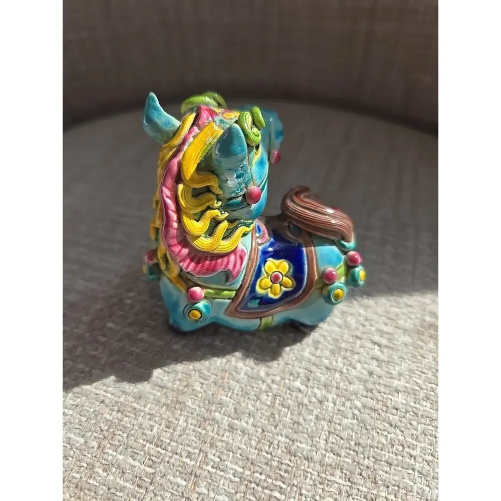 Taiwan Cochin Ware Horse Figure 2x2